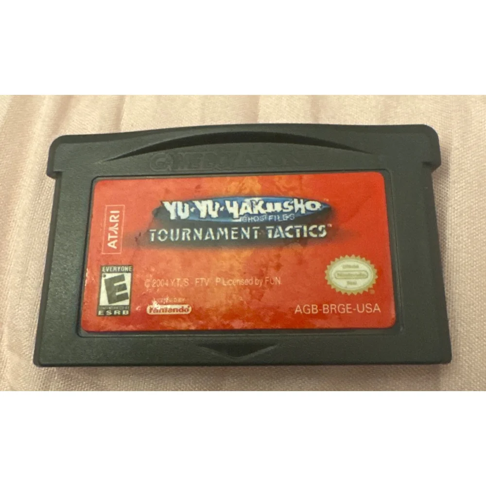 Nintendo Game Boy Advanced Yu Yu Hakusho Tournament Tactics